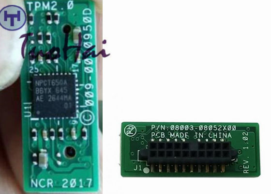 0090030950 NCR ATM Parts TPM 2.0 Module 1.27mm Row Pitch PCB Assembly 009-0030950