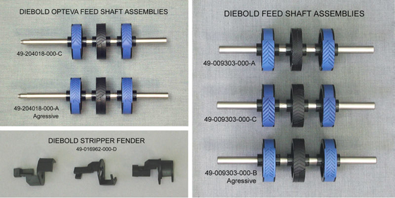 Fintech DN 200 DN250 DN550 DN220 Diebold 49-204018-000-C Opteva Feed Roller Rubber