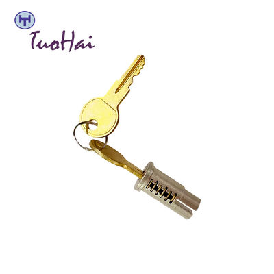 Key Locking Cylinder w/ Pair of Keys, Single Sided (Hudson) for dial ring LG1783 safe lock
