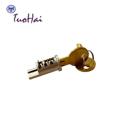 Key Locking Cylinder w/ Pair of Keys, Single Sided (Hudson) for dial ring LG1783 safe lock