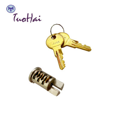 Key Locking Cylinder w/ Pair of Keys, Single Sided (Hudson) for dial ring LG1783 safe lock