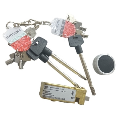 ATM machine parts Hyosung lagard 2270 security container safe key lock with key 22700000-00